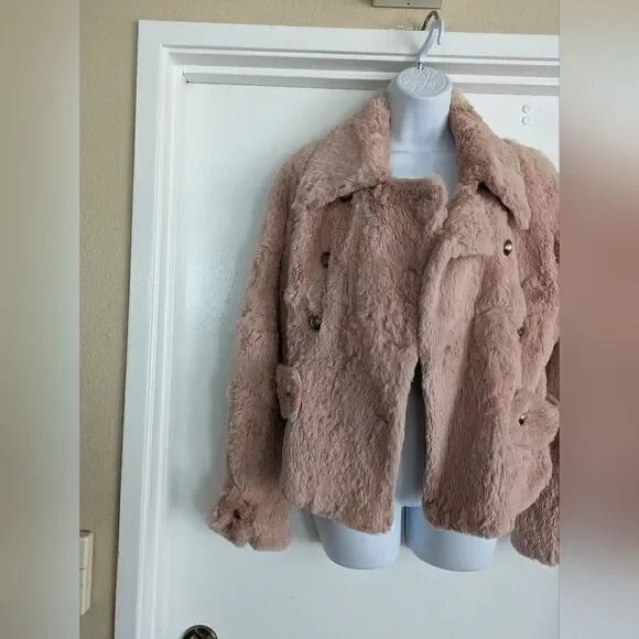 Sherri bodell rabbit fur jacket - Picture 4 of 9
